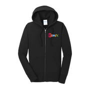 Remix Basketball Ladies Core Fleece Full-Zip Hooded Sweatshirt