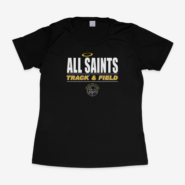 All Saints CYO Track and Field Womens Performance Tee