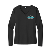 Christopher 2024 Football Long Sleeve Competitor V-Neck Tee