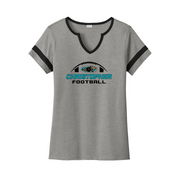 Christopher 2024 Football Ladies Halftime Notch neck Tee