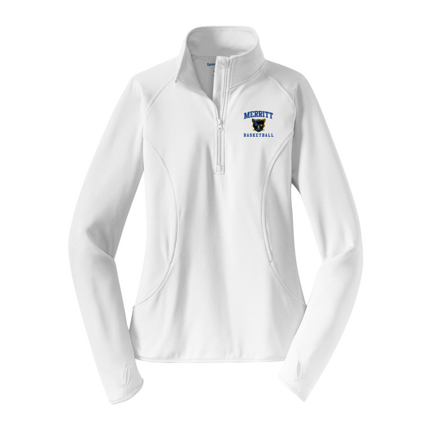 Merritt College Ladies 1/4-Zip Pullover