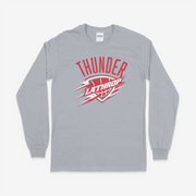 Lathrop Thunder Basketball Long Sleeve Cotton Tee