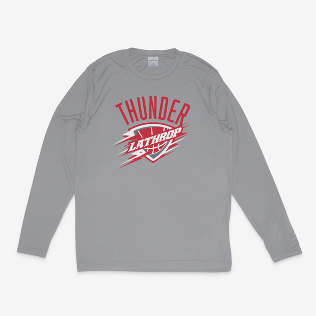 Lathrop Thunder Basketball Long Sleeve Performance Shirt