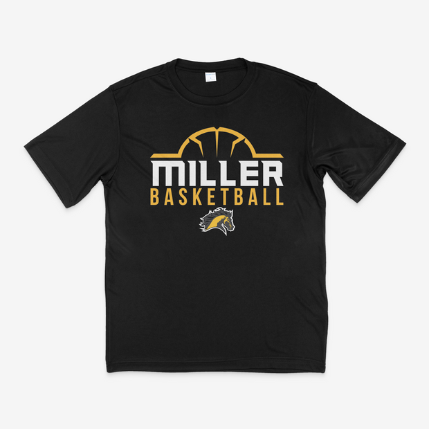 Miller Jr. High Basketball Performance Tee