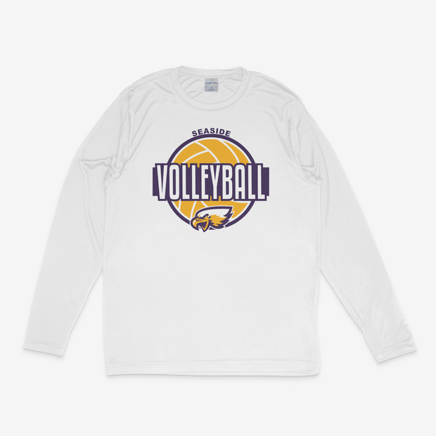 Seaside Volleyball Long Sleeve Performance Tee