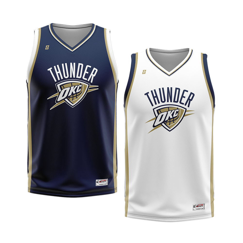 OKC Game Day Reverse Basketball Jersey