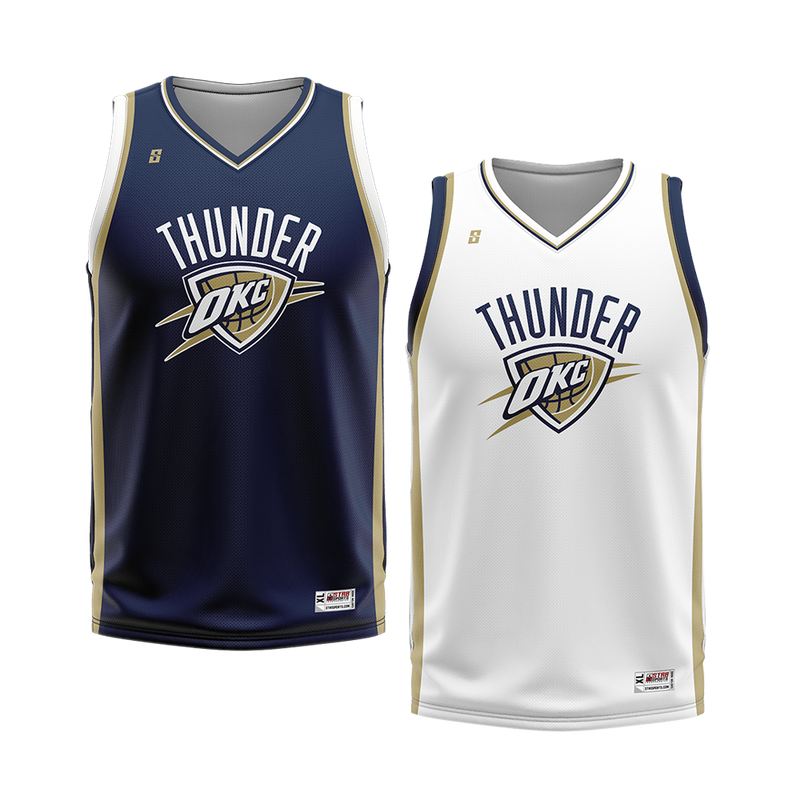 OKC Game Day Reverse Basketball Jersey