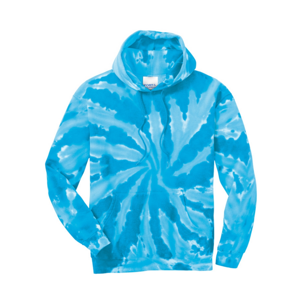 Port & Company Tie-Dye Pullover Hooded Sweatshirt