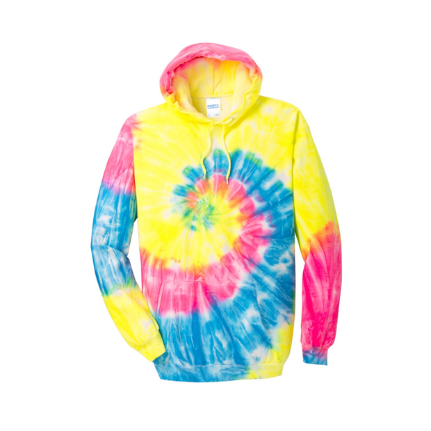 Port & Company Tie-Dye Pullover Hooded Sweatshirt