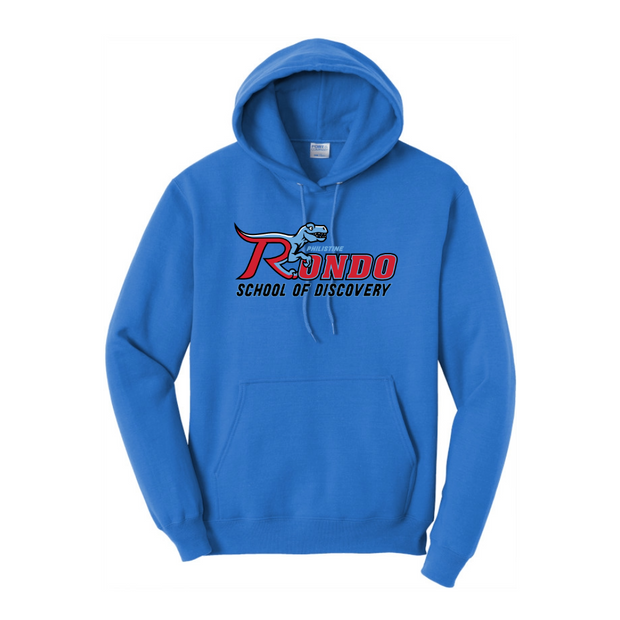 Rondo School Core Fleece Pullover Hooded Sweatshirt