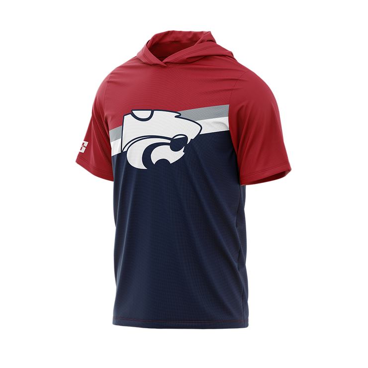 Retro Short Sleeve Hoodie