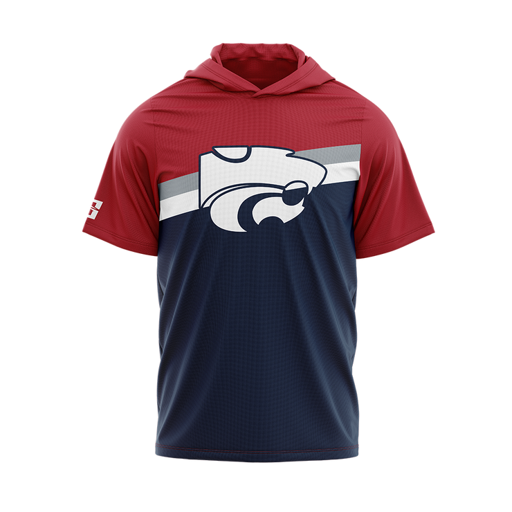Retro Short Sleeve Hoodie