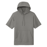 Sport-Tek Sport-Wick Short Sleeve Hooded Pullover