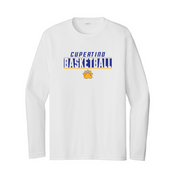 Cupertino 2024 Boys Basketball Long Sleeve Performance Tee