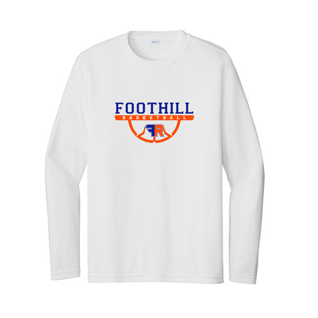 Foothill Ranch Basketball Long Sleeve Performance Tee