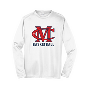 Modeston Christian 2024 Boys Basketball Long Sleeve Performance Tee