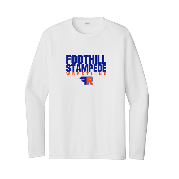 Foothill 2024 wrestling Long Sleeve Performance Tee