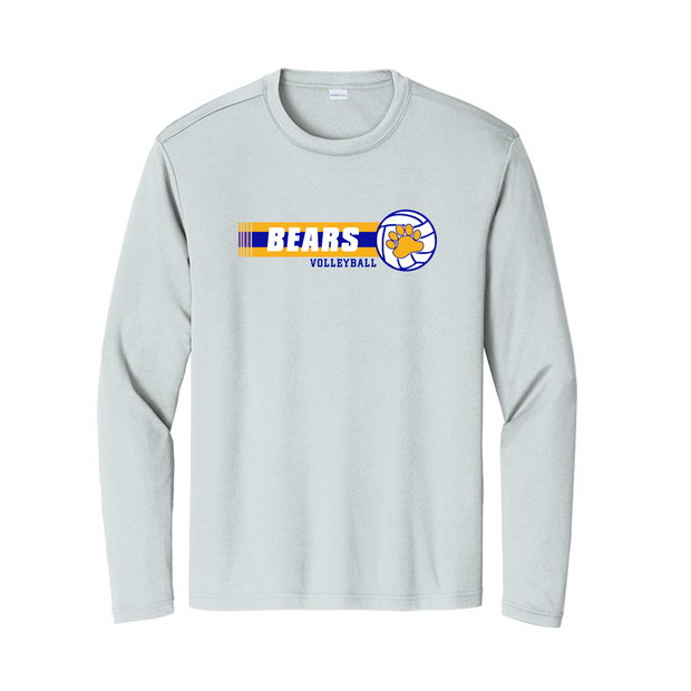 Cupertino Middle School Volleyball Long Sleeve Performance Tee