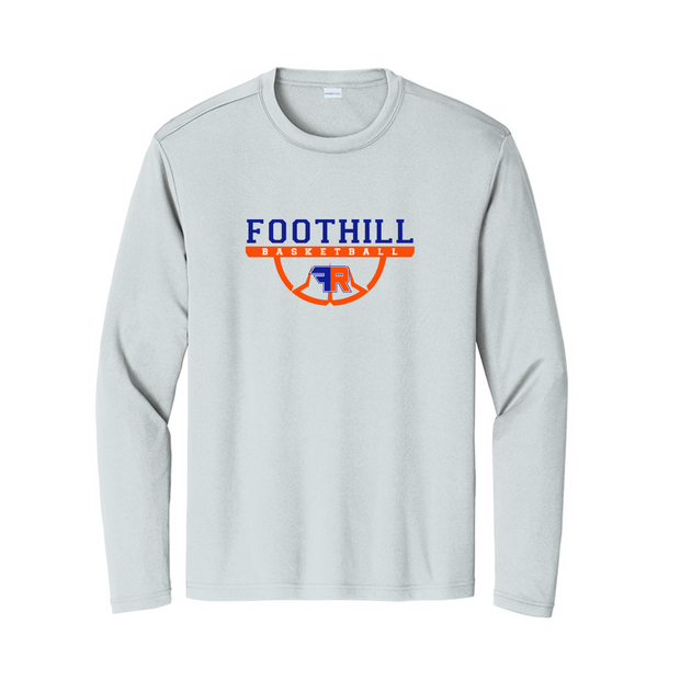 Foothill Ranch Basketball Long Sleeve Performance Tee