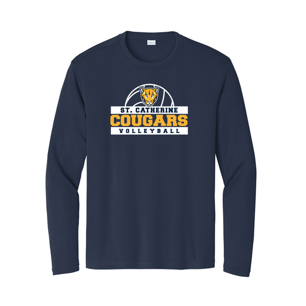 St Catherine’s CYO 2024 Volleyball Long Sleeve Performance Tee