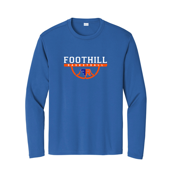 Foothill Ranch Basketball Long Sleeve Performance Tee