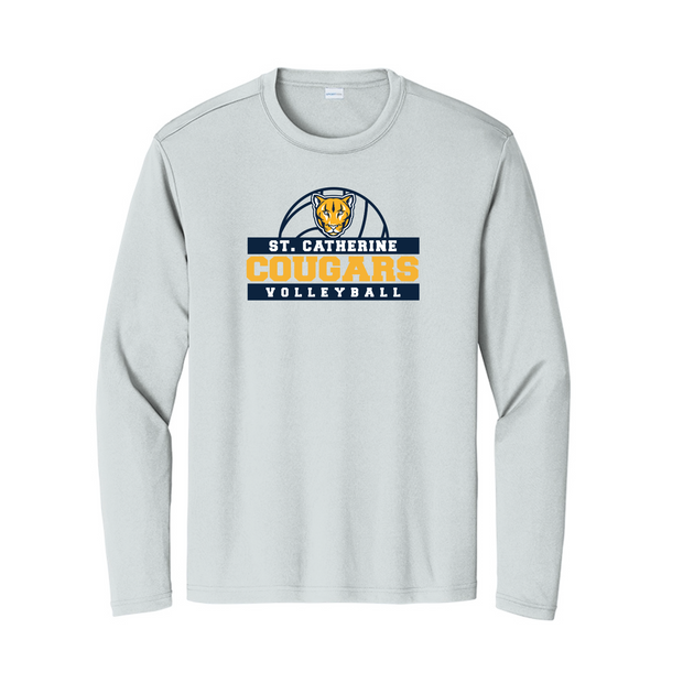 St Catherine’s CYO 2024 Volleyball Long Sleeve Performance Tee