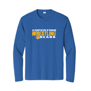 Cupertino Middle School Wrestling Long Sleeve Performance Tee