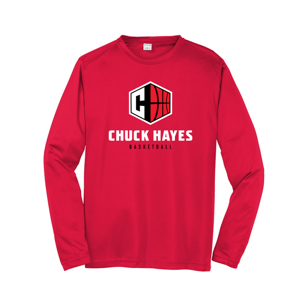 Chuck Hayes Basketball Long Sleeve Performance Tee