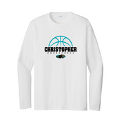 Christopher Boys Basketball Long Sleeve Performance Tee