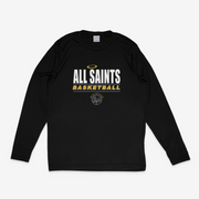 All Saints CYO Basketball Long Sleeve Performance Tee