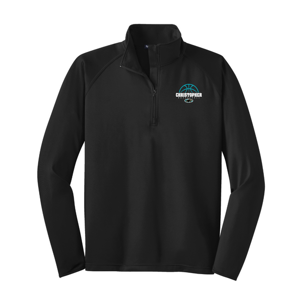 Christopher Boys Basketball Stretch 1/4-Zip Pullover