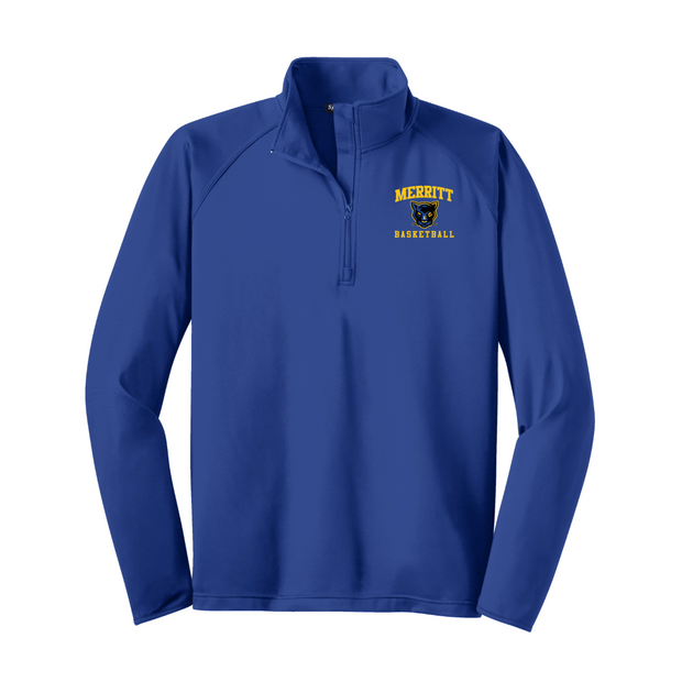 Merritt College Stretch 1/4-Zip Pullover