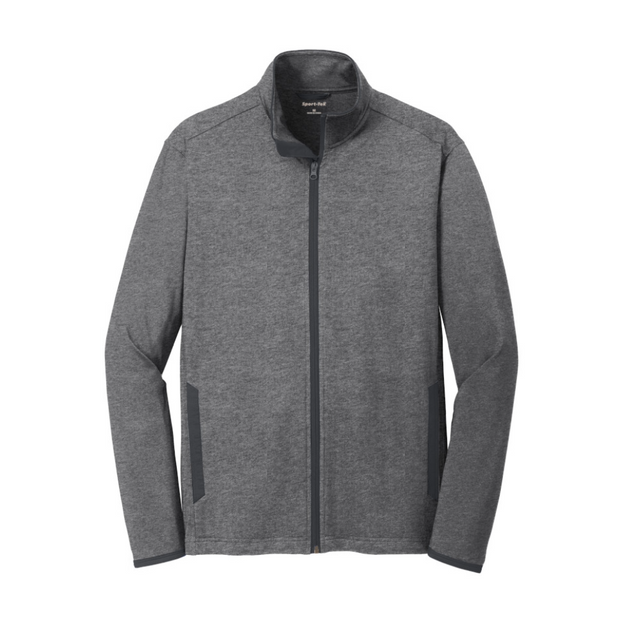 Sport-Tek Sport-Wick Stretch Contrast Full-Zip Jacket