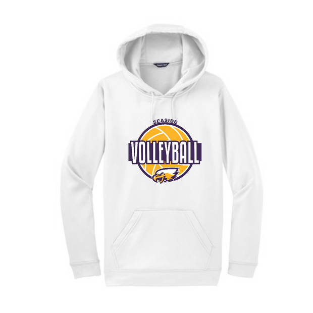 Seaside Volleyball Fleece Hoodie