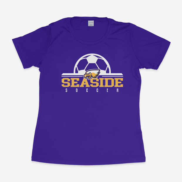 Seaside Soccer Womens Performance Tee