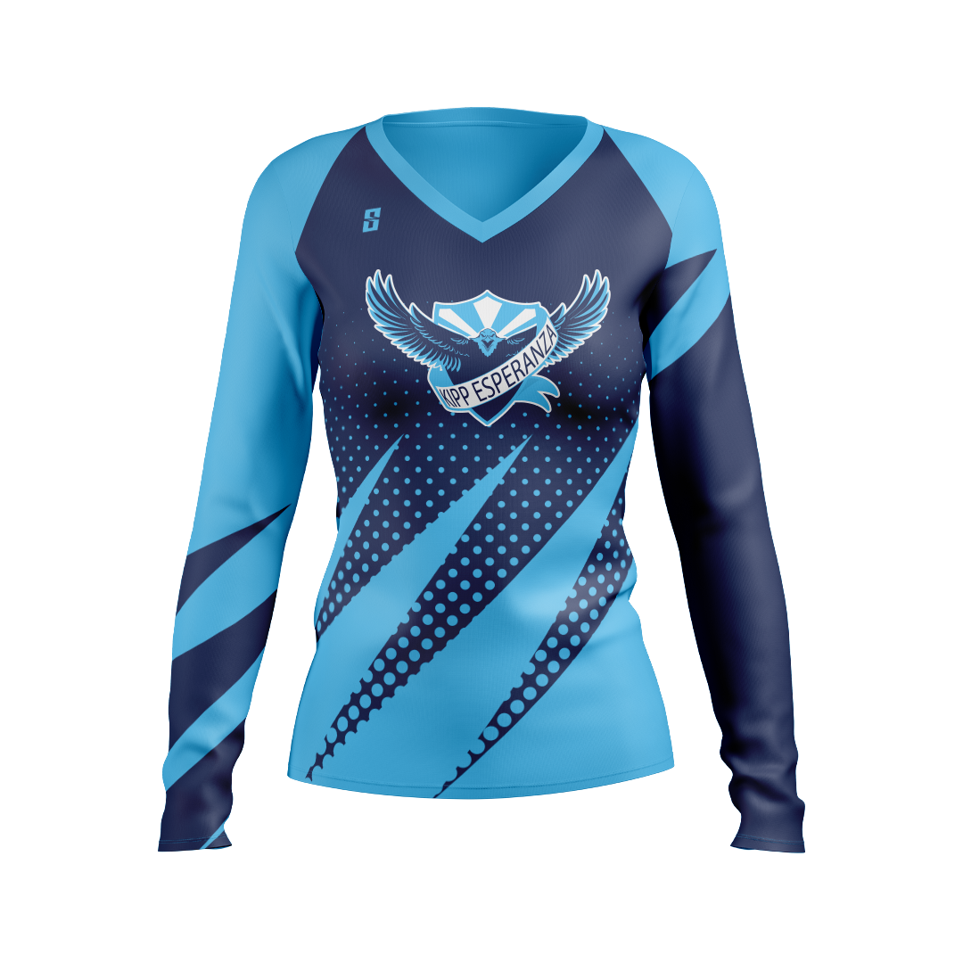Set Long Sleeve Volleyball Jersey