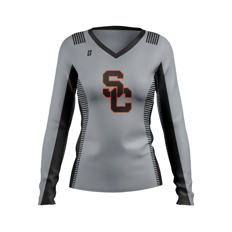 Spiker Long Sleeve Volleyball Jersey