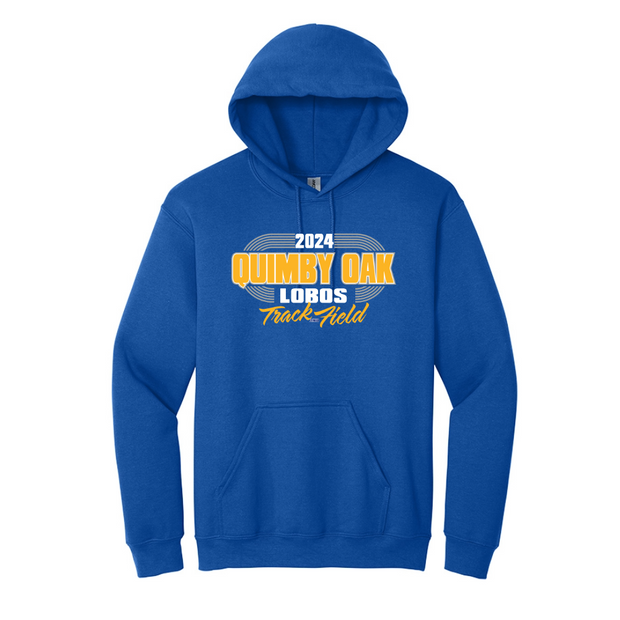 Quimby Oak 2024 Track and Field Cotton Hoodie