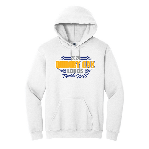 Quimby Oak 2024 Track and Field Cotton Hoodie