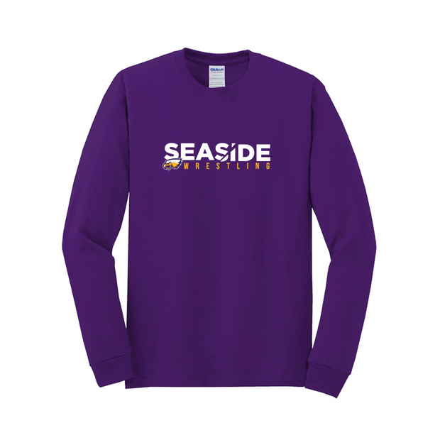 Seaside Wrestling Cotton Long Sleeve Tee