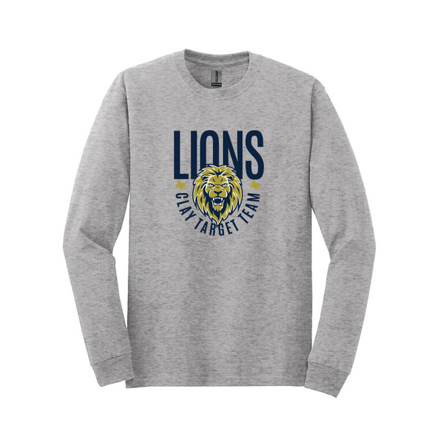 Lions Clay Target Team Cotton Long Sleeve Tee