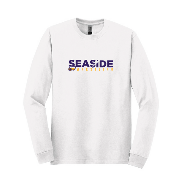 Seaside Wrestling Cotton Long Sleeve Tee