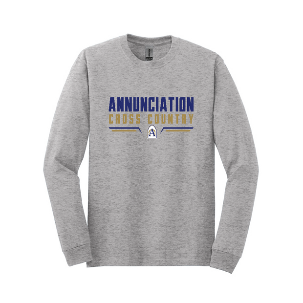 Annunciation Cross Country Cotton Long Sleeve Tee
