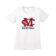 Modeston Christian 2024 Boys Basketball Womens Performance Tee