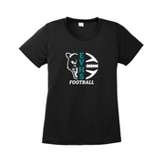 Evergreen 2024 football Womens Performance Tee