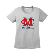 Modeston Christian 2024 Boys Basketball Womens Performance Tee