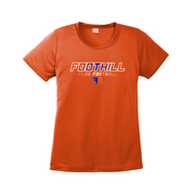 Foothill 2024 Flag Football Womens Performance Tee