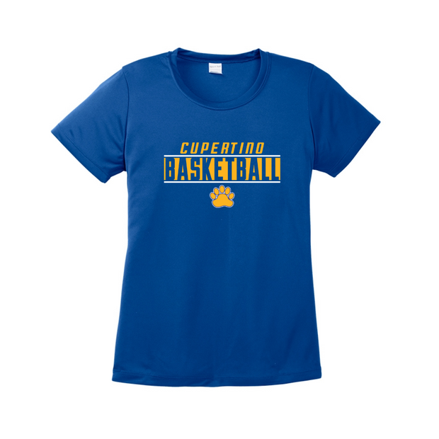 Cupertino 2024 Boys Basketball Womens Performance Tee