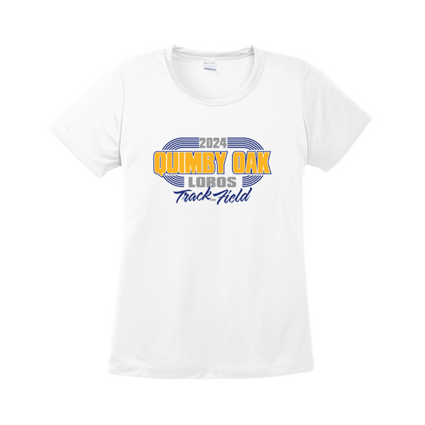 Quimby Oak 2024 Track and Field Womens Performance Tee