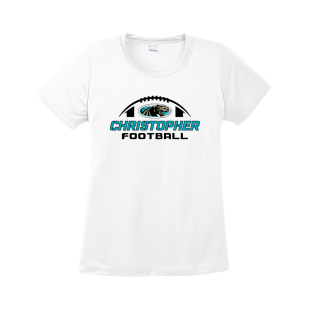 Christopher 2024 Football Womens Performance Tee